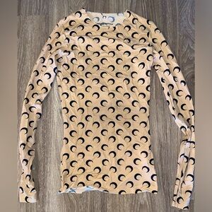 Marine Serre Tan Moon 
Used, Excellent Condition 
Size S